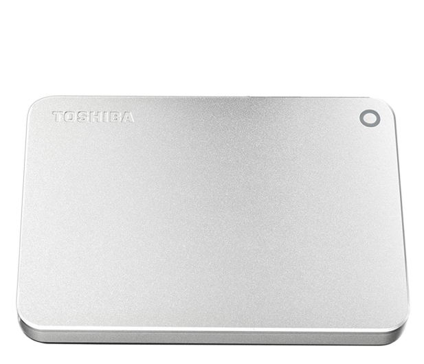 TOSHIBA Canvio Premium 1TB, USB 3.0, silver metallic - 512270 - zdjęcie
